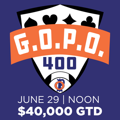 G.O.P.O. 400 with $40,000 Guarantee