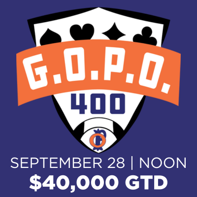 G.O.P.O. 400 with $40,000 Guarantee